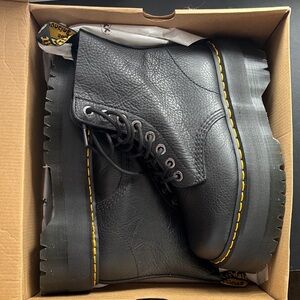 Dr. Martens Black Platform Boots